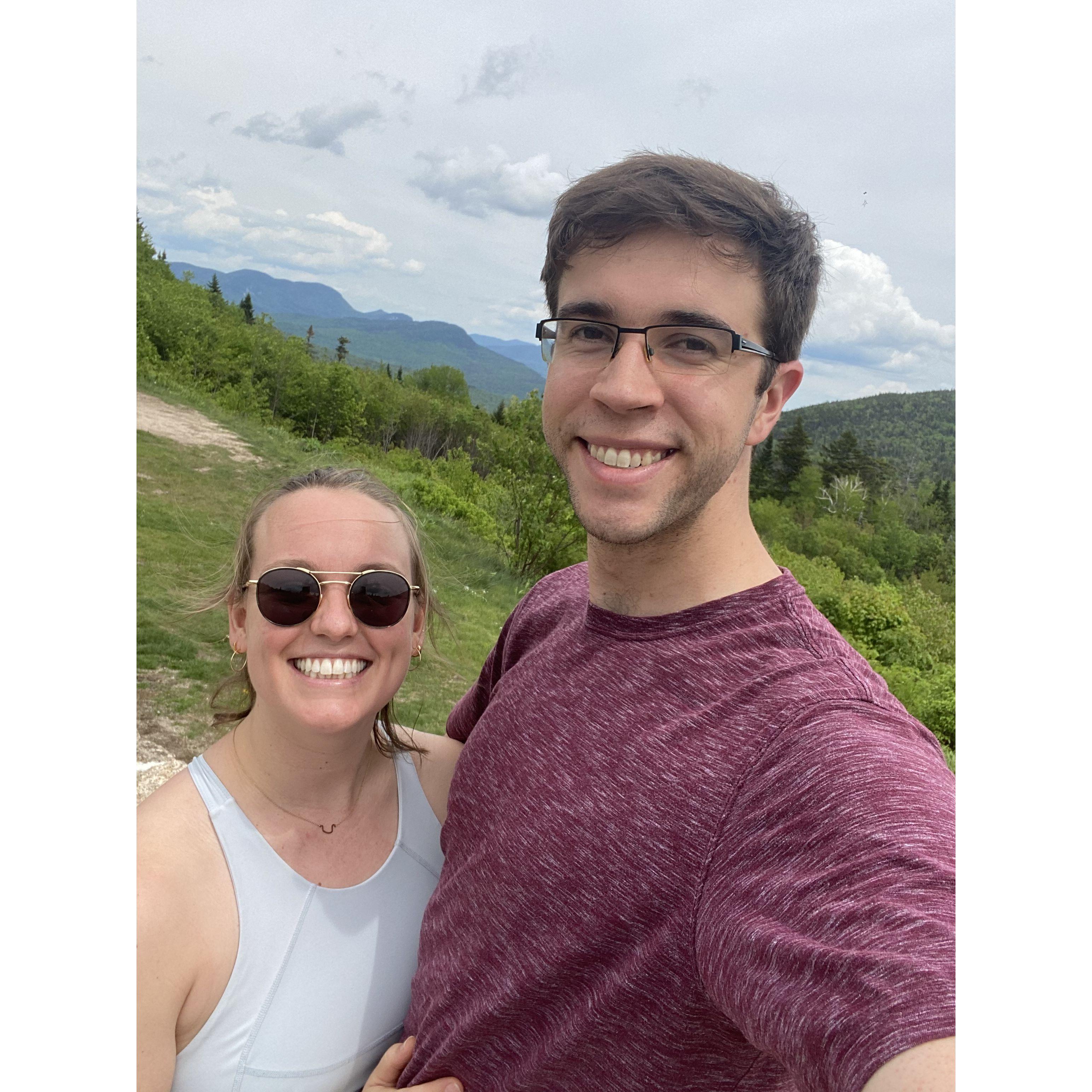 Alex's first time in New Hampshire! Summer 2021