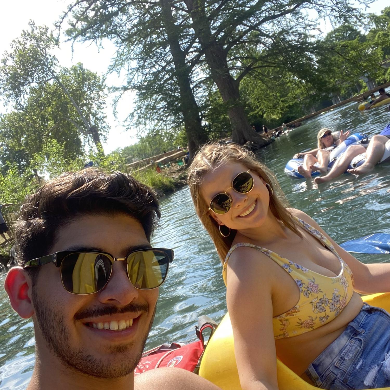 Our first time kayaking!