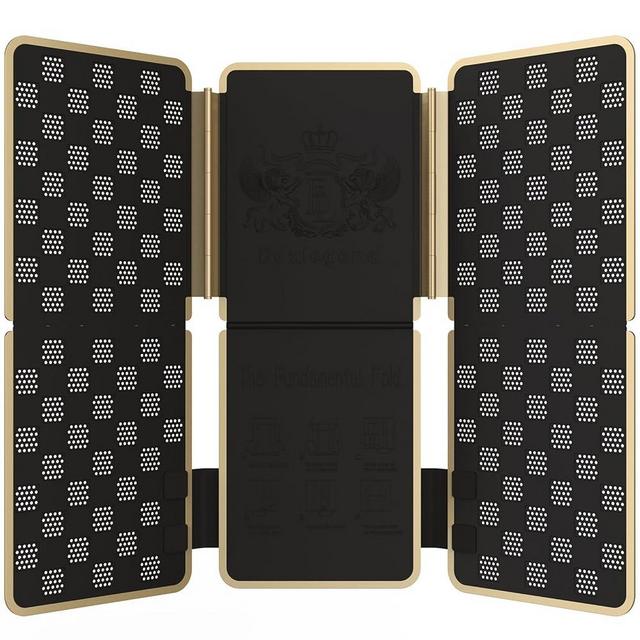 BoxLegend Shirt Folder V7 Metal for Wear Resistance Clothes Folding Board Storage Tshirt Folder Board Metal Edging and Joints Laundry Folding Board Black