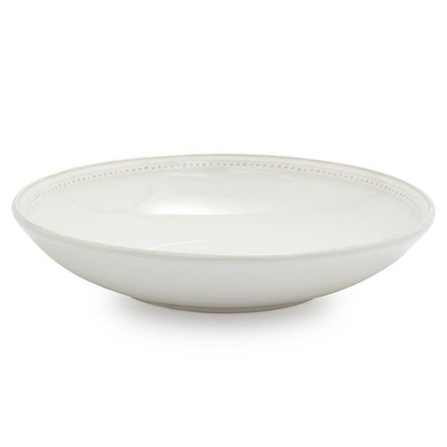 Pearl Stoneware Pasta Bowl