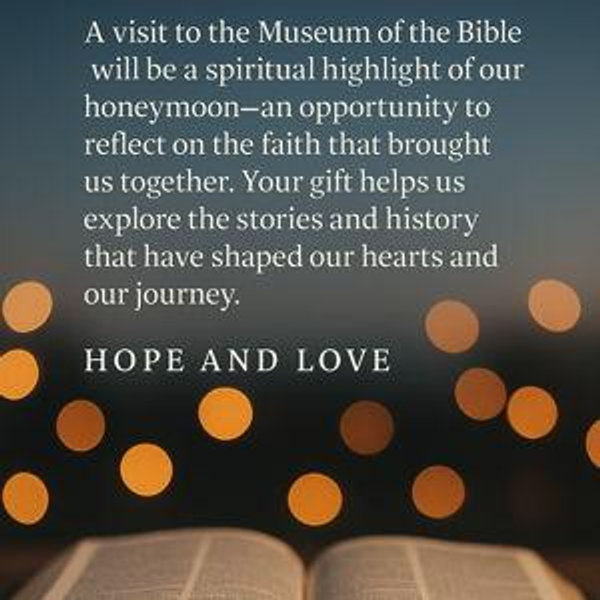 Museum of the Bible Entrance Tickets For Two