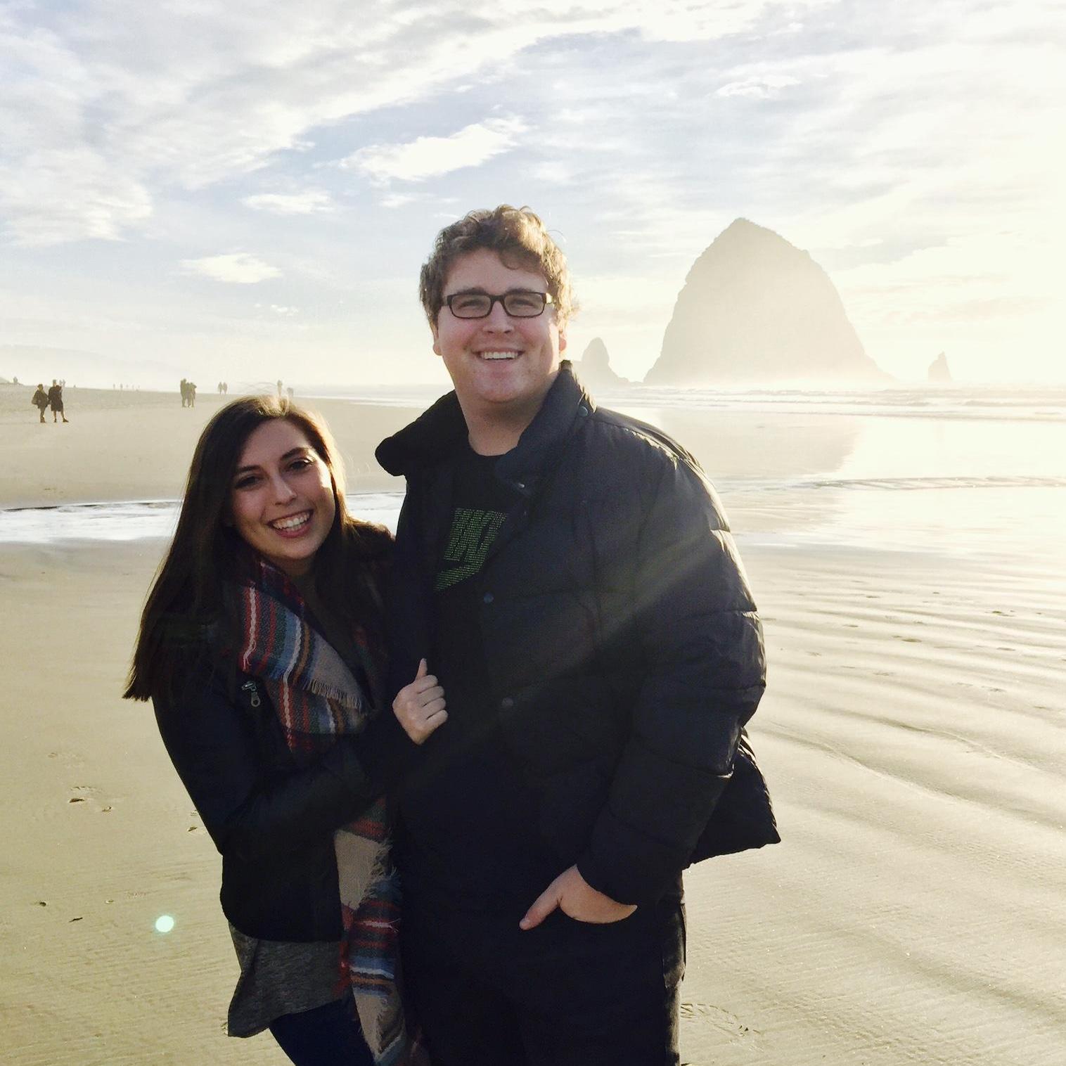 EM'S FIRST TIME IN OREGON.