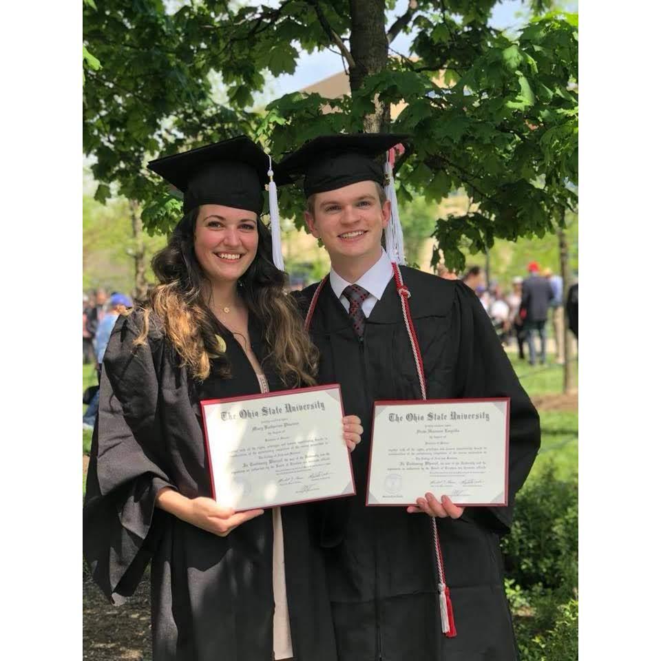 We graduated! Senior year has our best memories as we really got to know each other