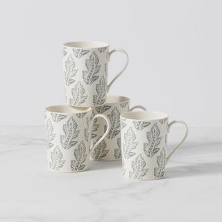 Textured Neutrals Mug, Set of 4