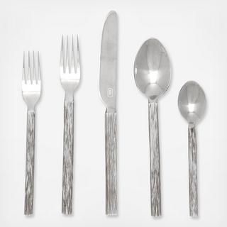 Harrison, Silver 5-Piece Flatware Set, Service for 1