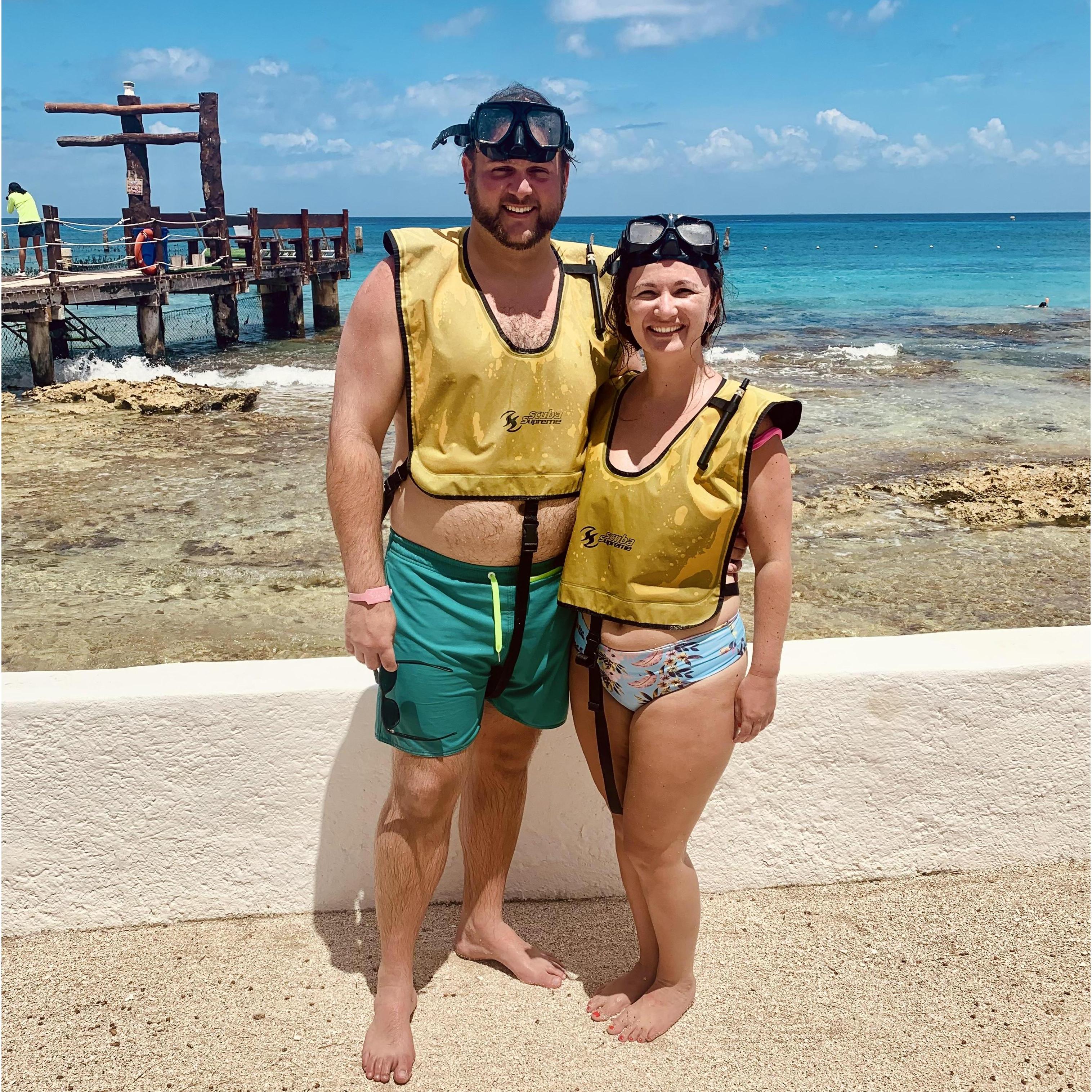 This was taken during our trip to Mexico! We took this trip the week before Colt proposed.