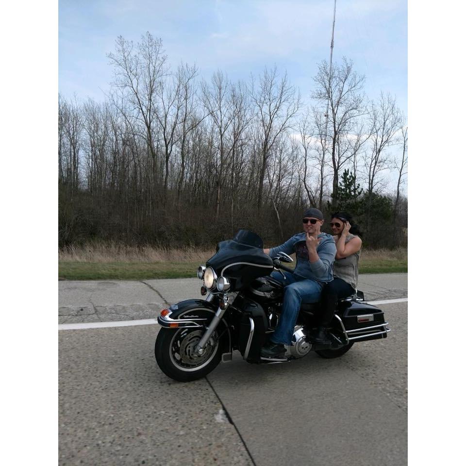 Bike ride to Mio with family 2018