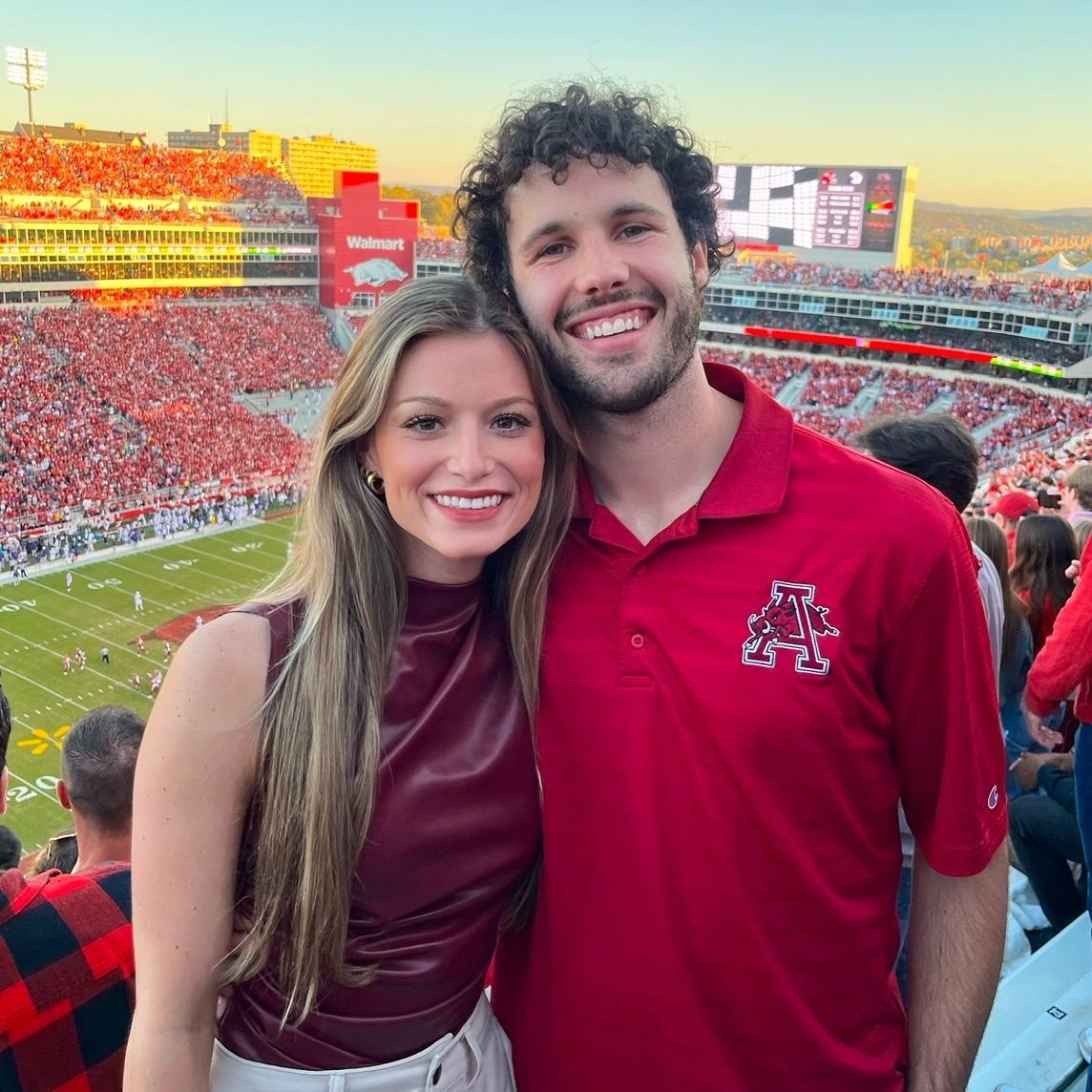 10/19/2024- Photo from University of Arkansas football game in Fayetteville, Arkansas.