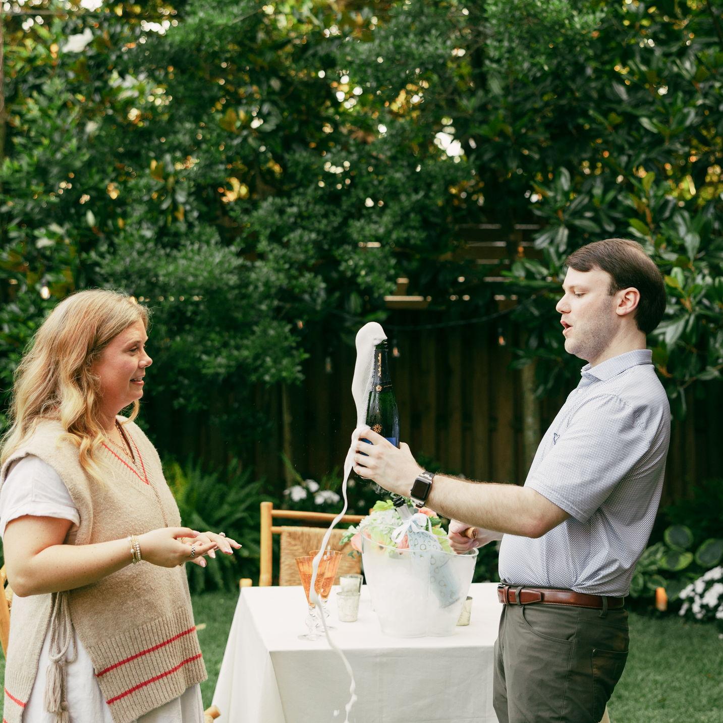 Pop the bubbly!