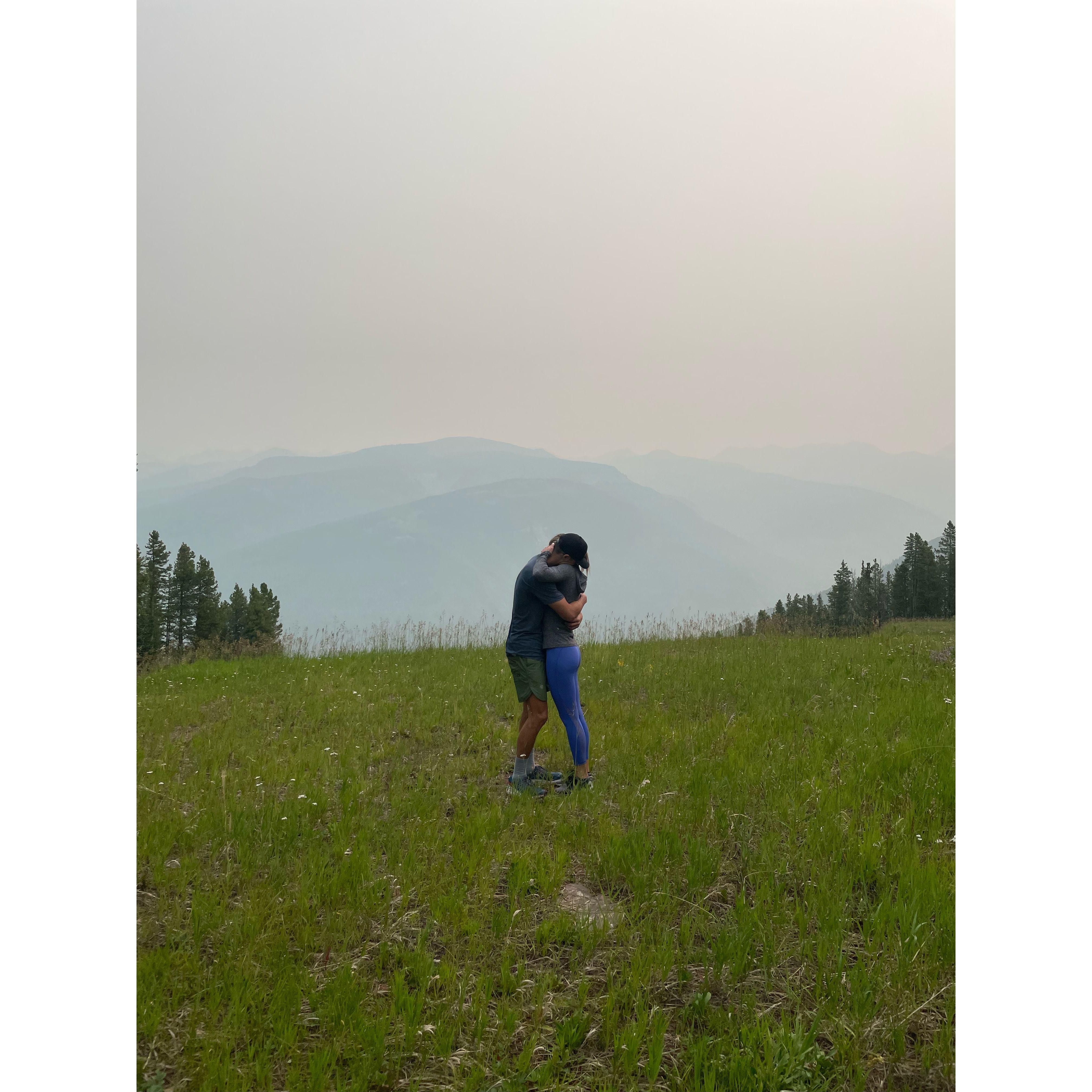 Our engagement in Vail!