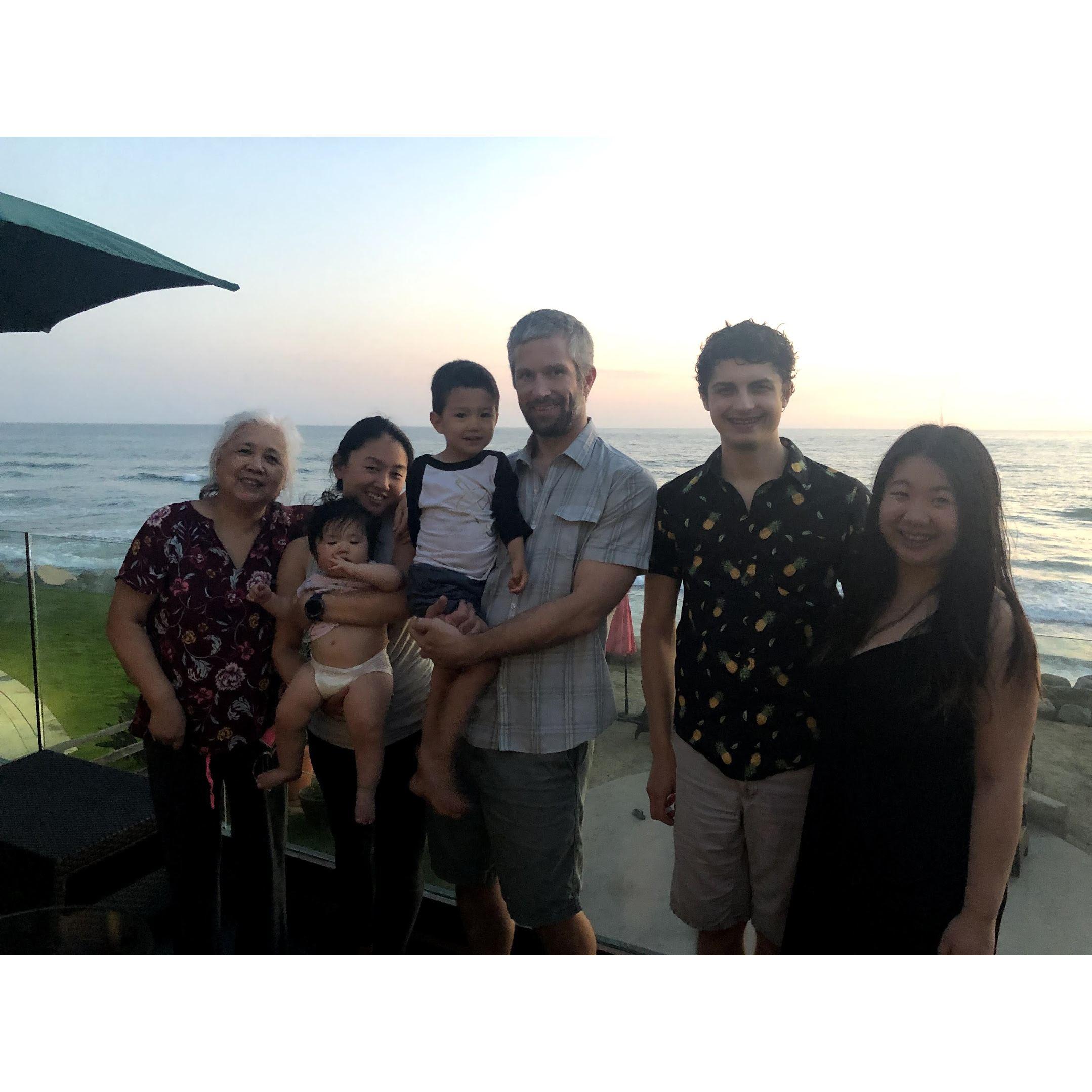 A family beach trip in the quarantined-filled year of 2020.