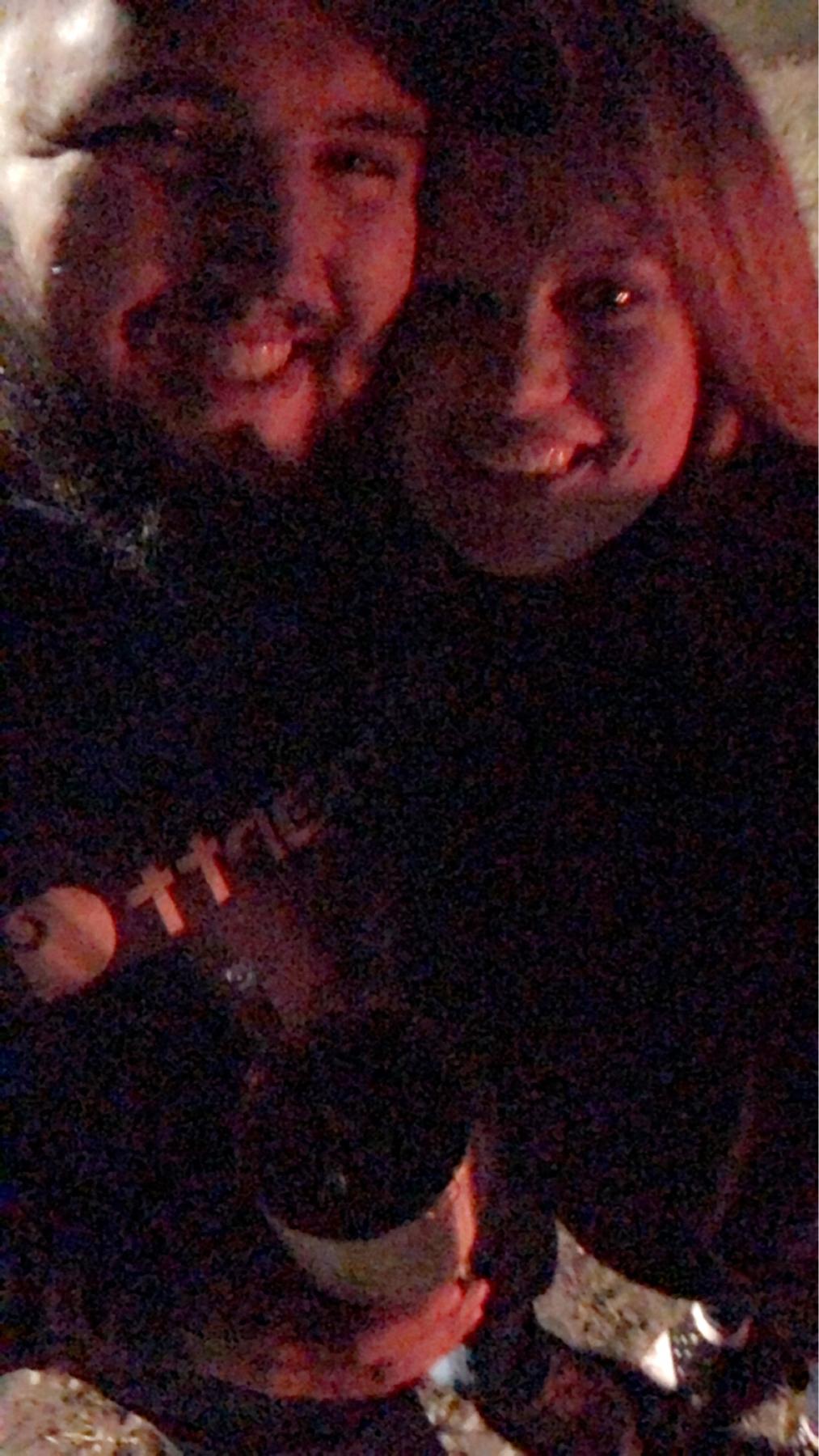 Our first photo together!