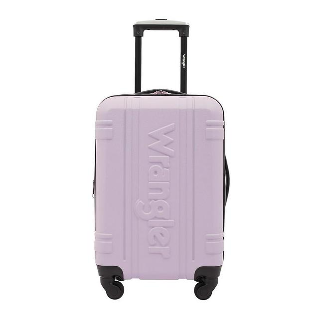 Wrangler Astral Hardside Luggage, Lilac, 20-Inch Carry-On