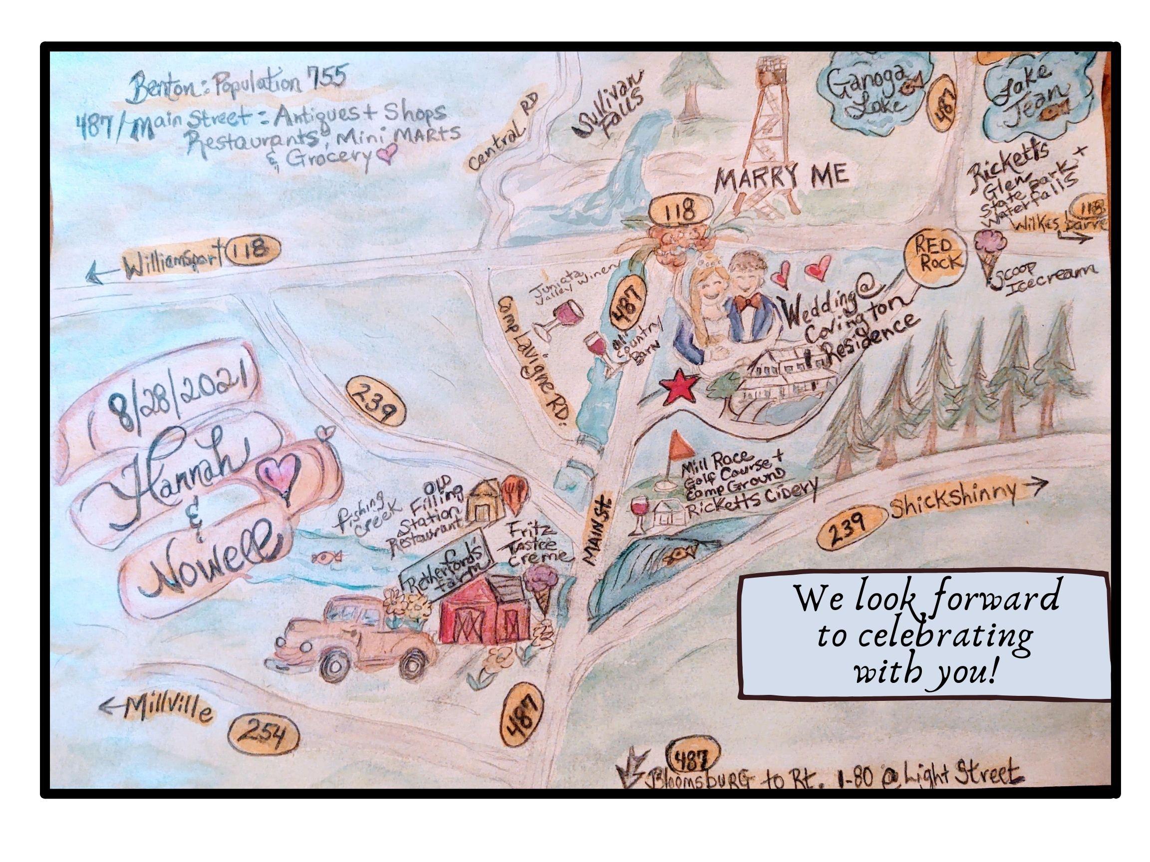 The Wedding Website of Hannah Retherford and Nowell Covington
