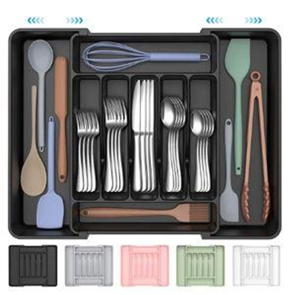 Extra Large Expandable Silverware Organizer