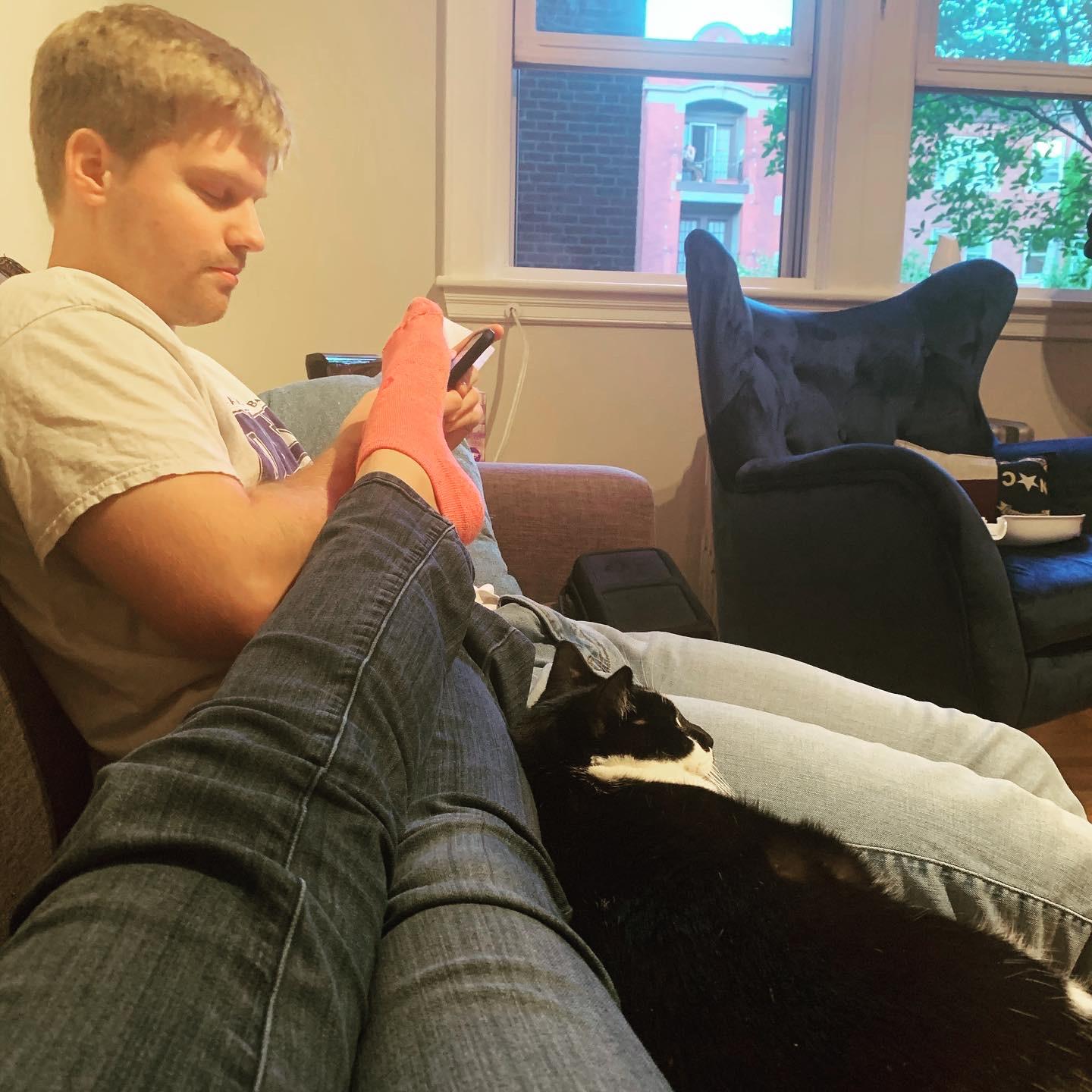 Family time in our new apartment in Boston
2020