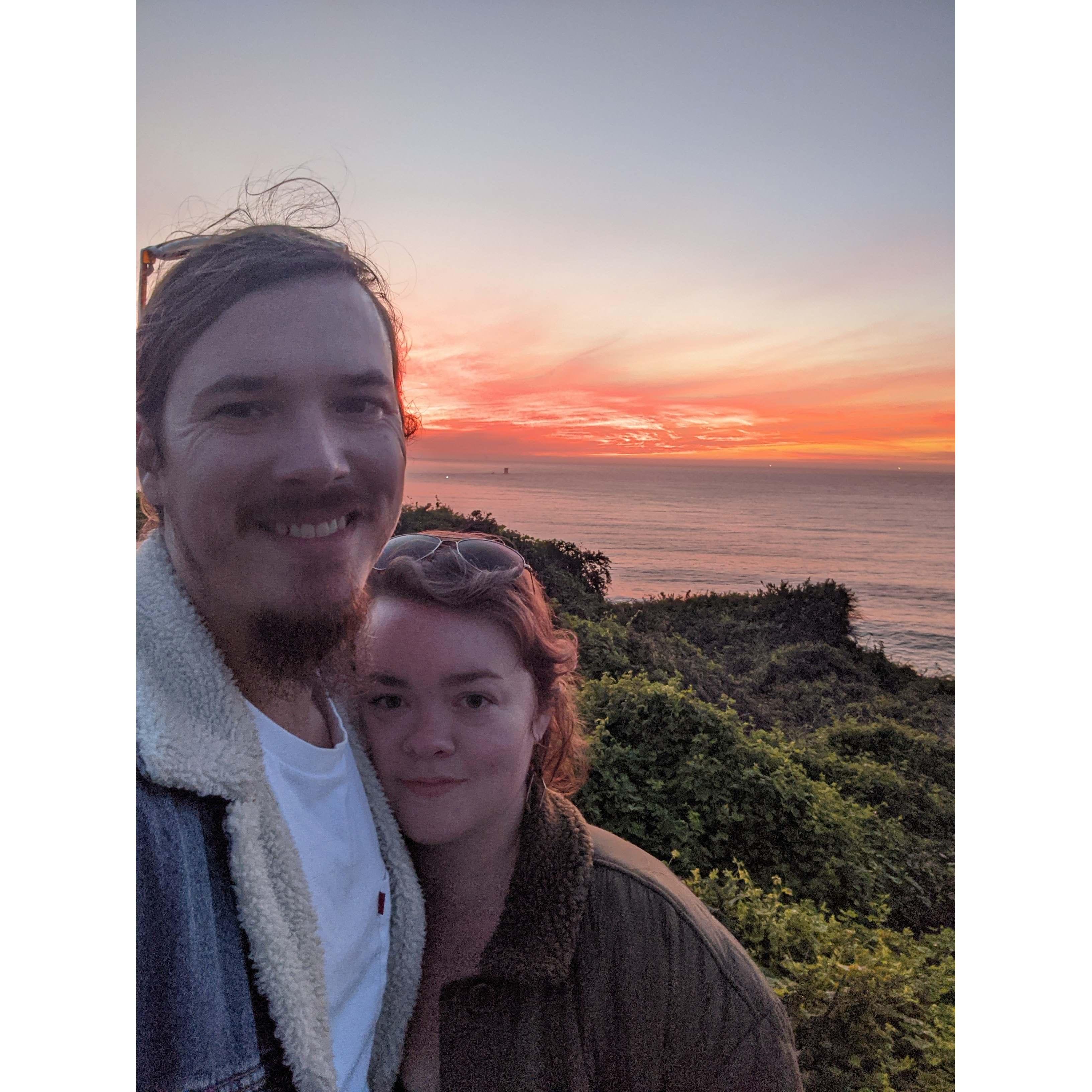 Our favorite sunset spot in San Francisco