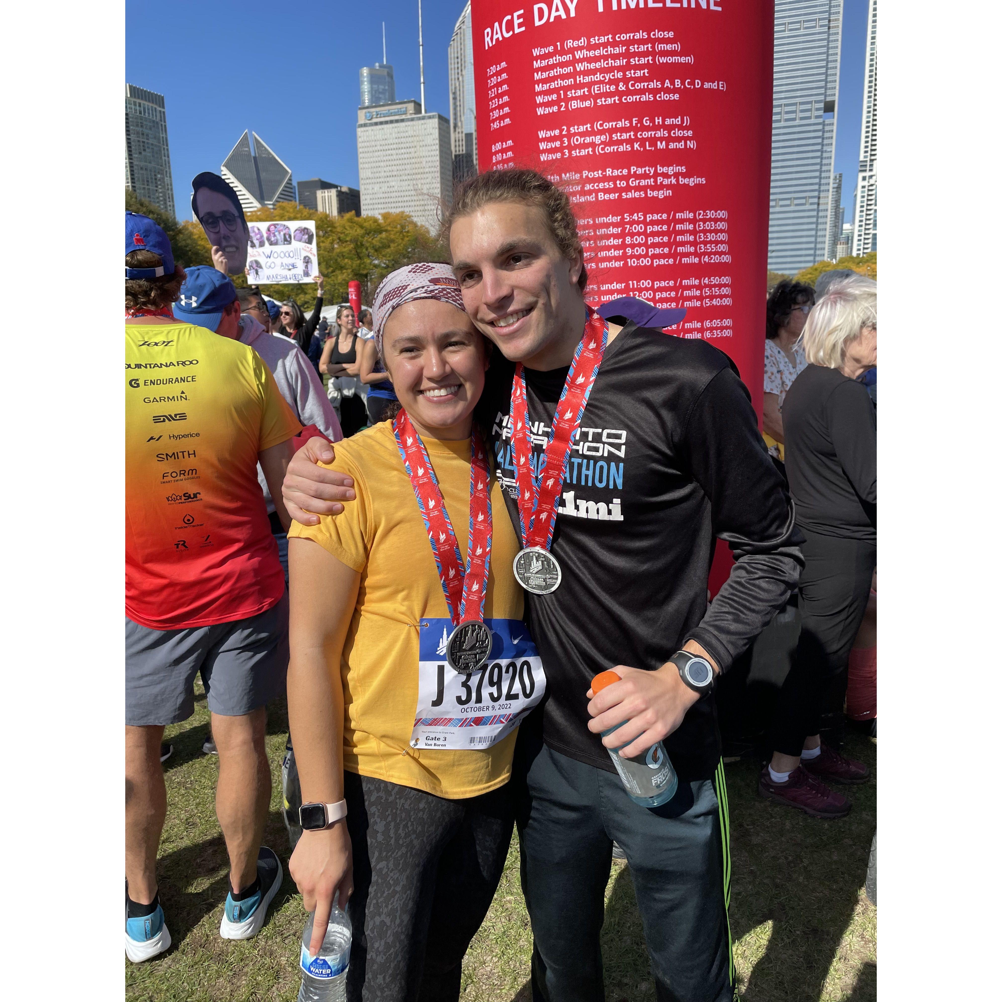chicago marathon 2022!!