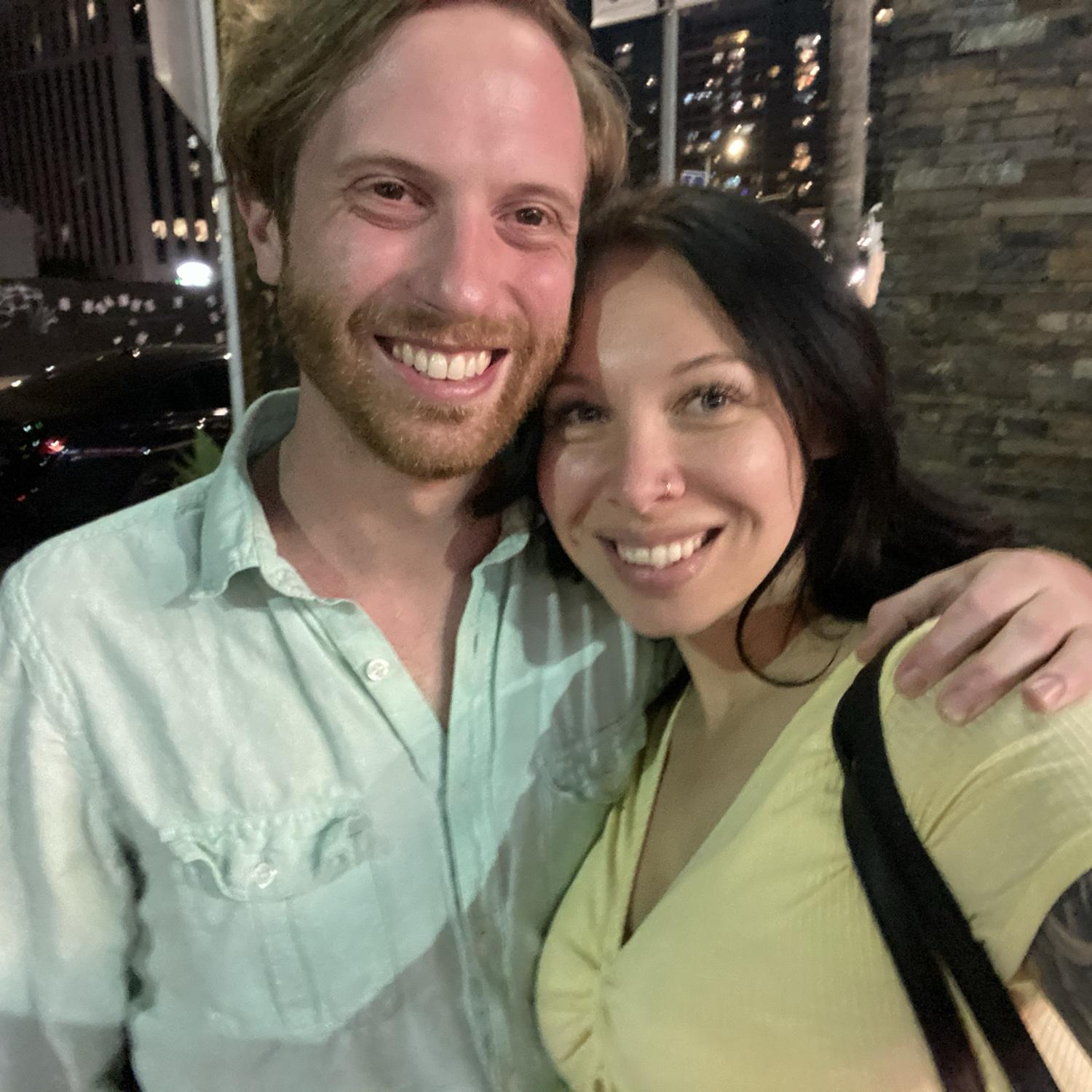 Our first date