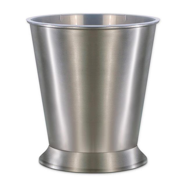 Nu Steel Rosemont Wastebasket in Pewter