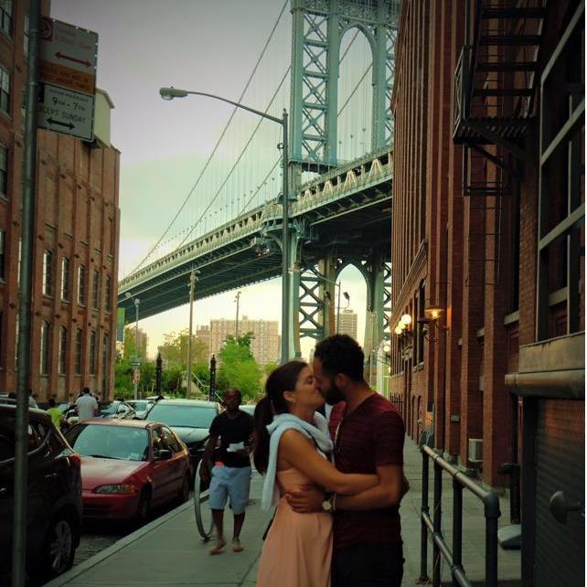 Stealing Kisses in DUMBO