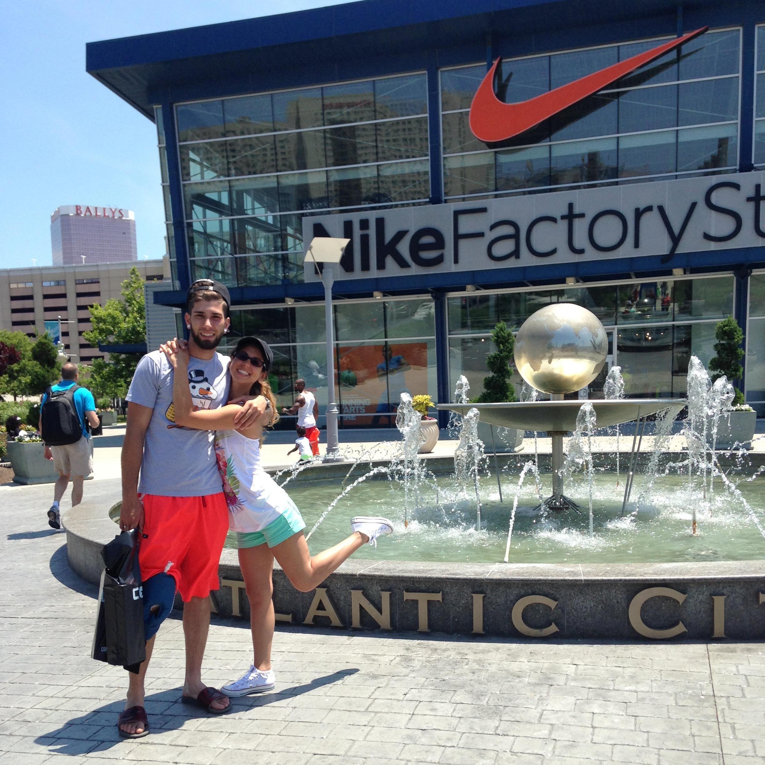 doing what we do best together! Spending money! :)