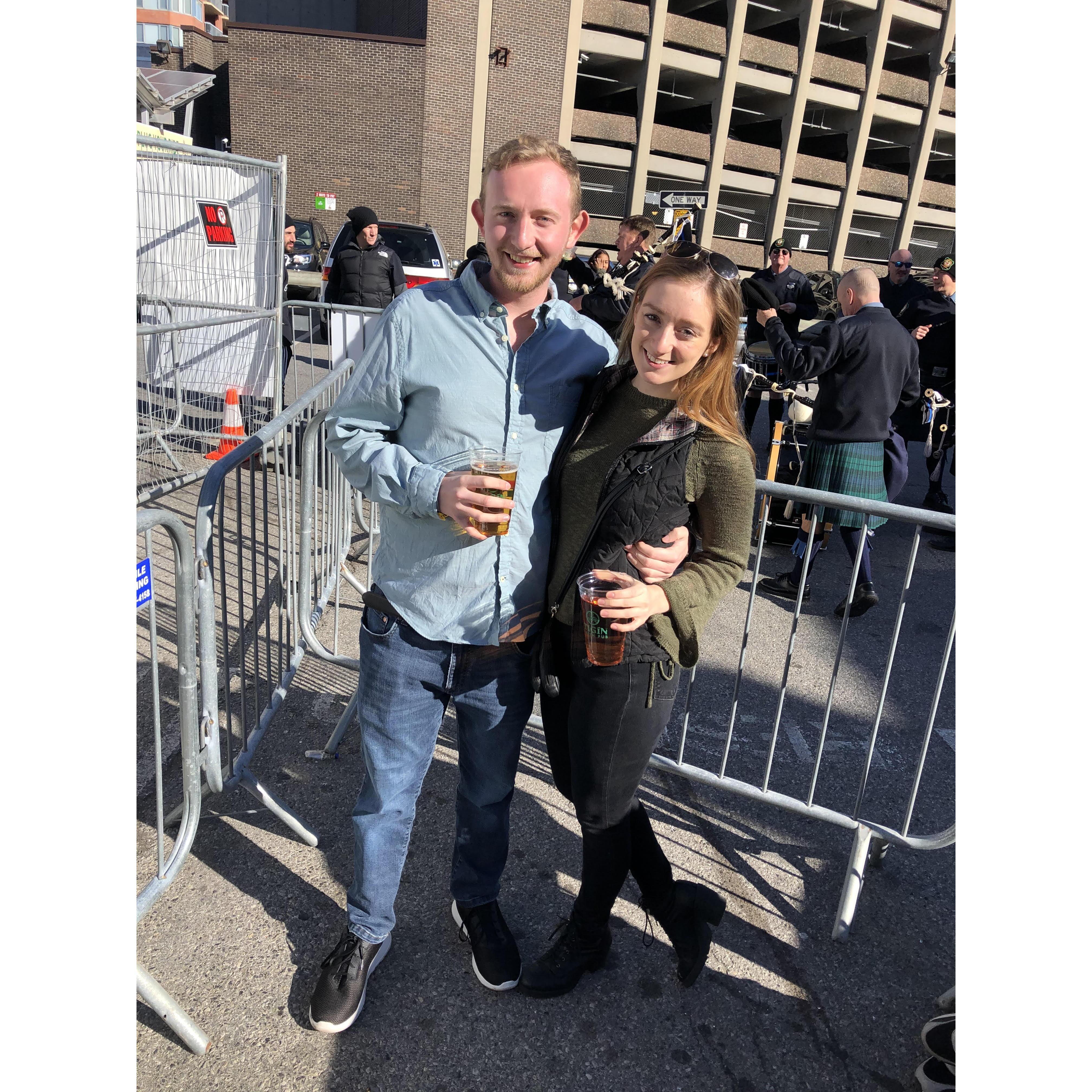 We took this photo the day before the COVID lockdown in 2020!