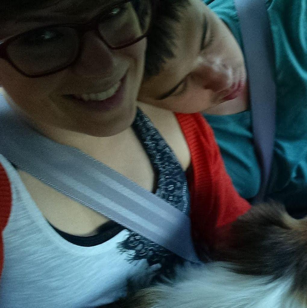 Our first trip out to visit David's parents in Huntsville, Alabama, October 2015.