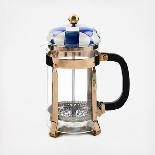 Royal Check French Press