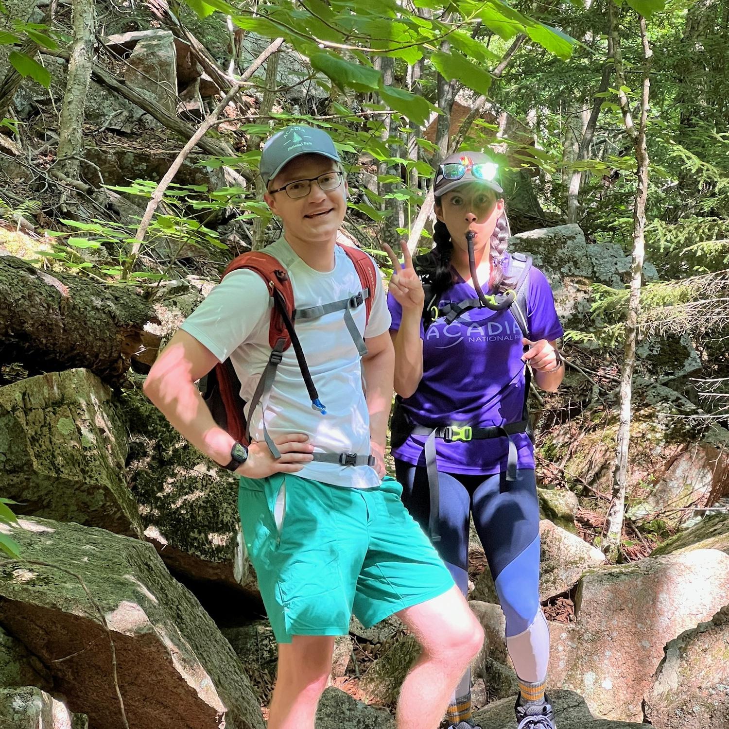 We love hiking.. we swear.. !!