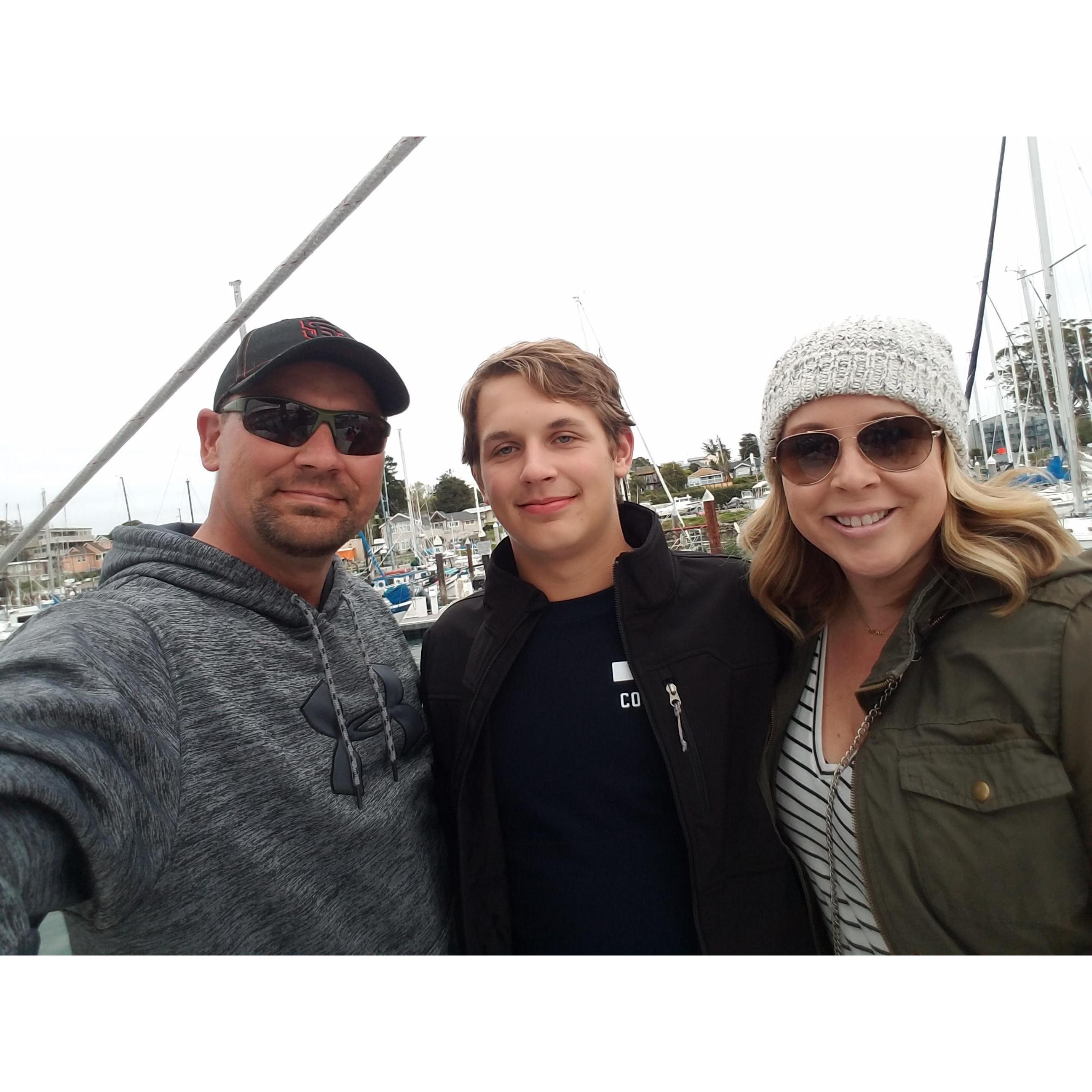 Sailing in Santa Cruz