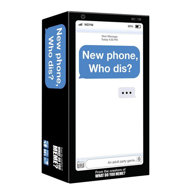 New Phone, Who Dis? - Adult Party Game by What Do You Meme?