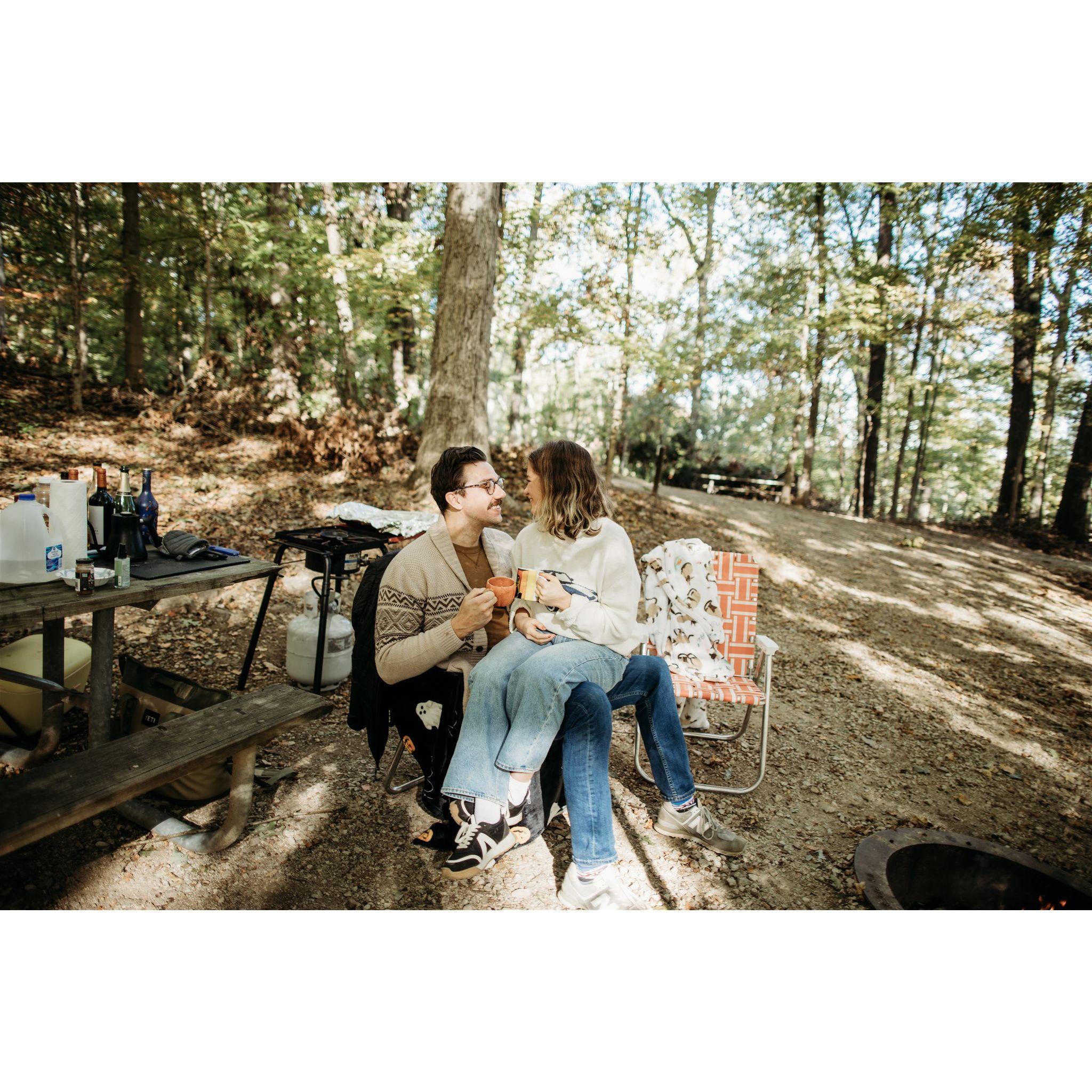 Hoosier National Forest: where Cayleigh said "I will. Yes, please."