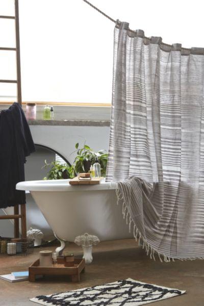 4040 Locust Wyatt Space Dyed Shower Curtain