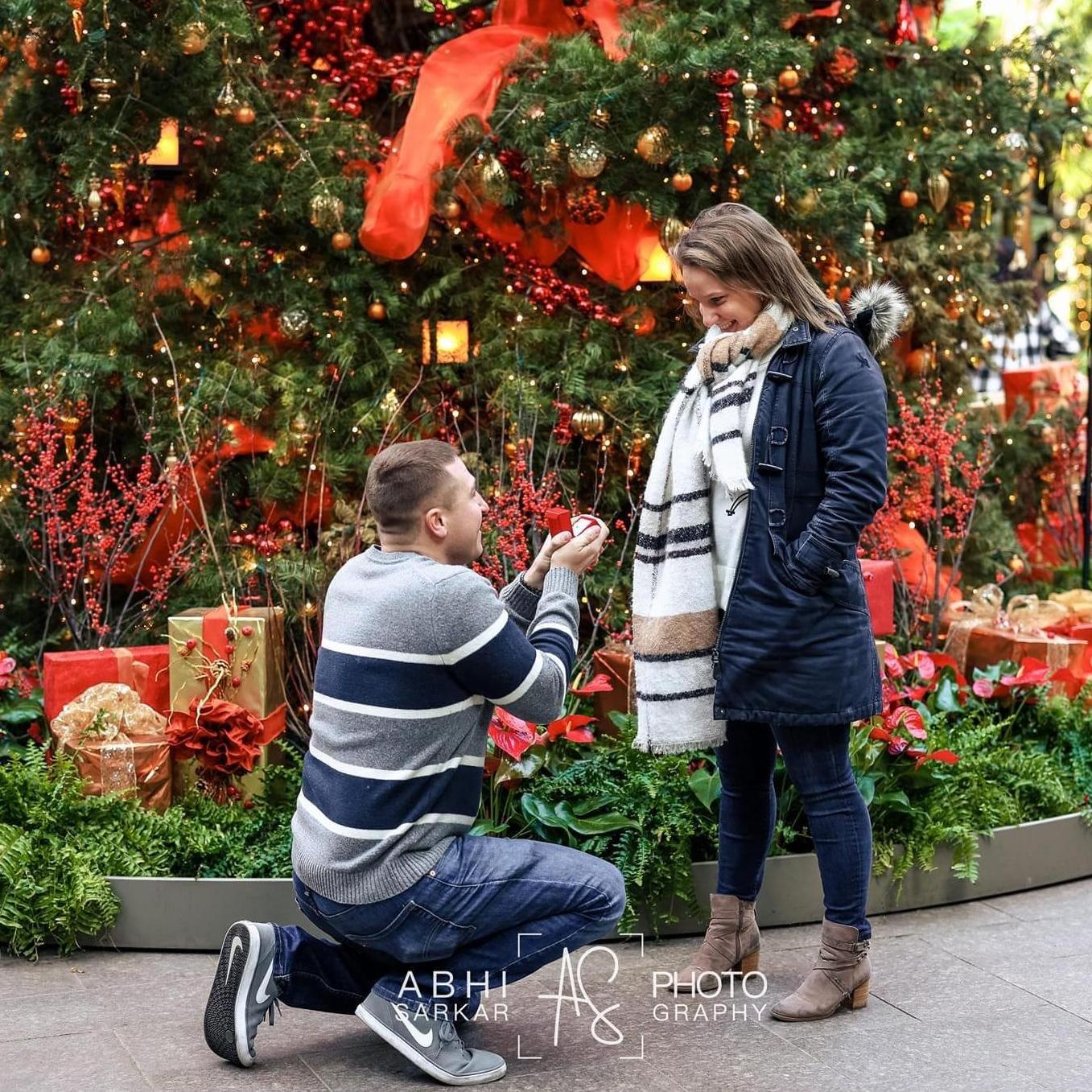 Engagement at Longwood Gardens!