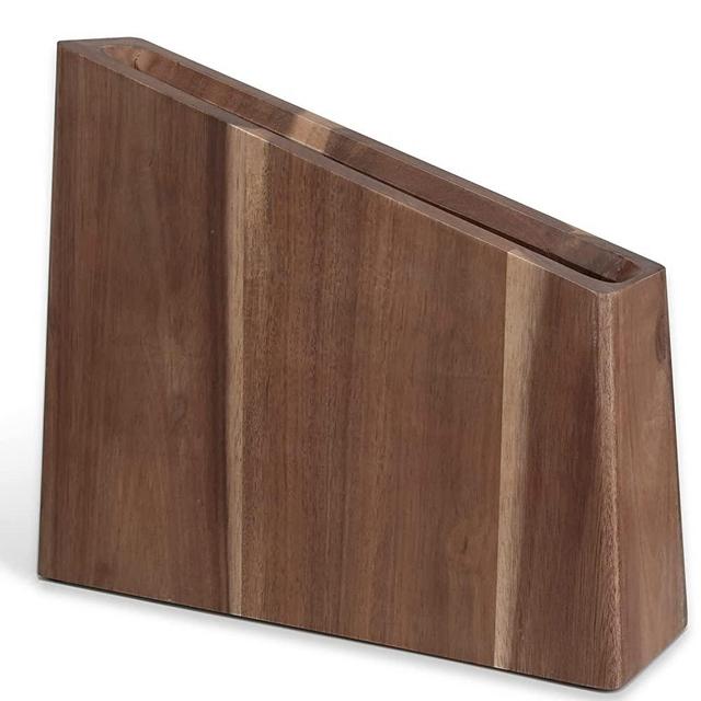 Uniharpa Wooden Magnetic Knife Holder, Universal Knife Holder & Organizer Stand. Space Saver Knives Holder.