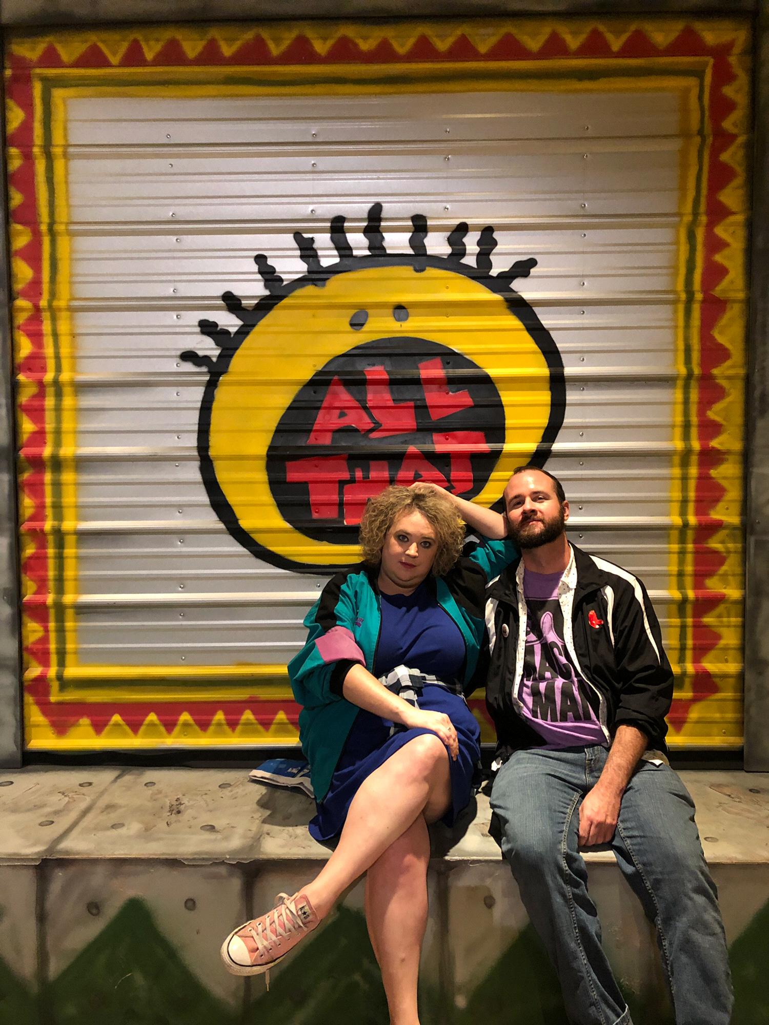 We both love the 90's far too much.