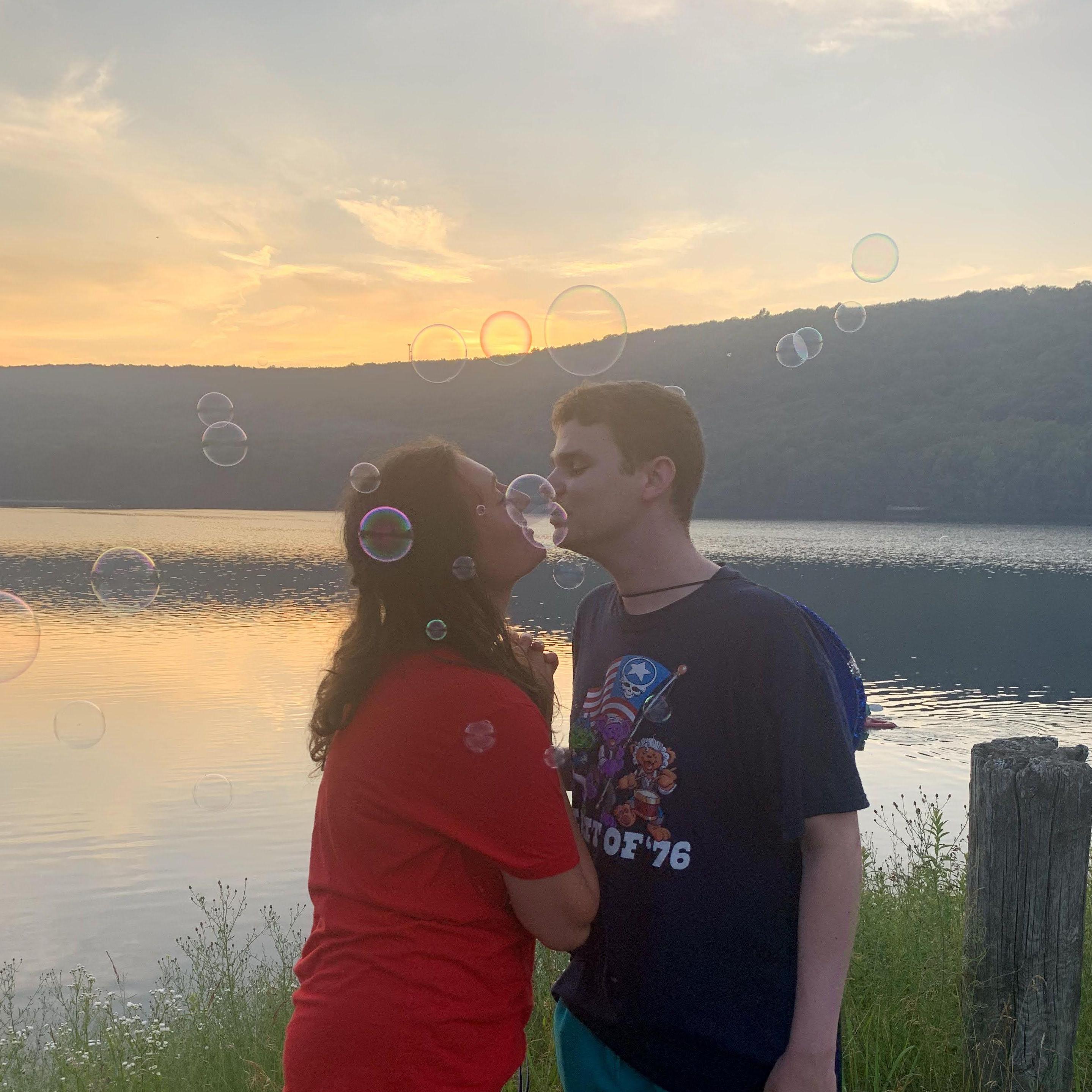 Locust Lake camping with friends, Summer 2020
