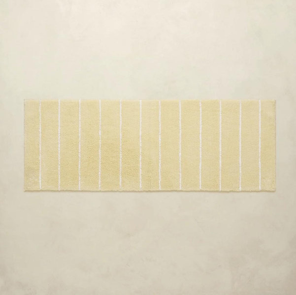 Darby Bath Mat - Buttercream 21x58