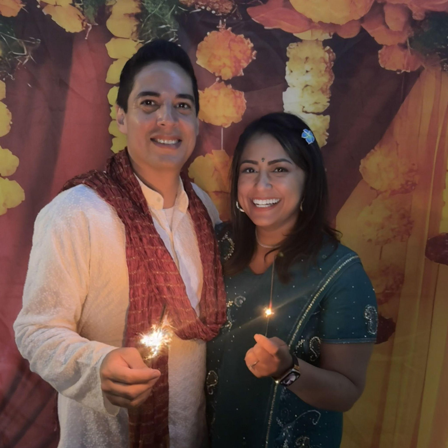 Our first Diwali together!