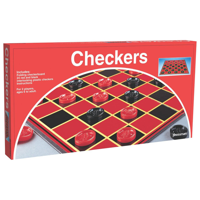 Pressman Checkers Game