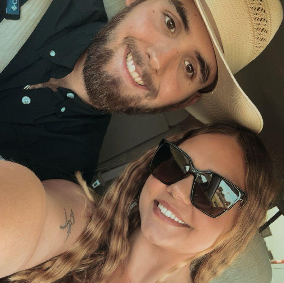 Us on the way to the Zach Top & Dierks Bentley concert!
