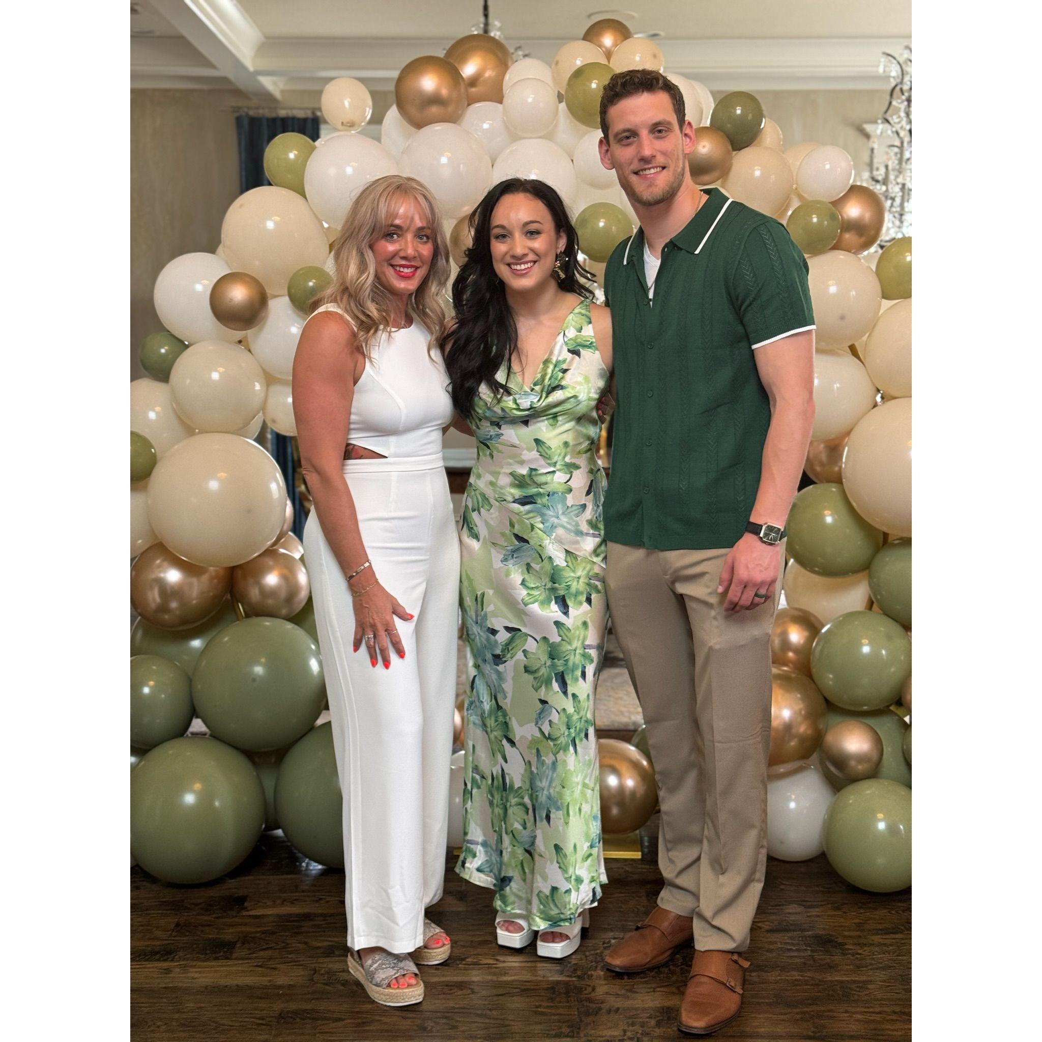 Brittany's mom with Timmy and Brittany