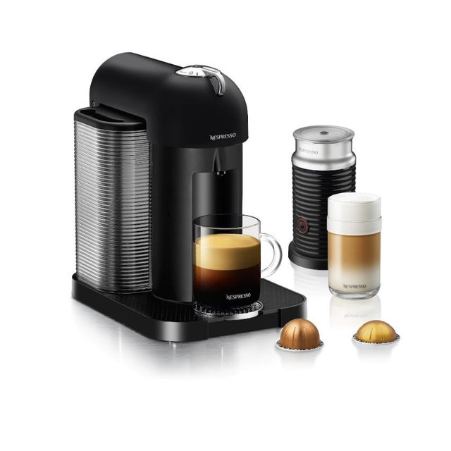 Vertuo Matte Black & Aeroccino3 Milk Frother