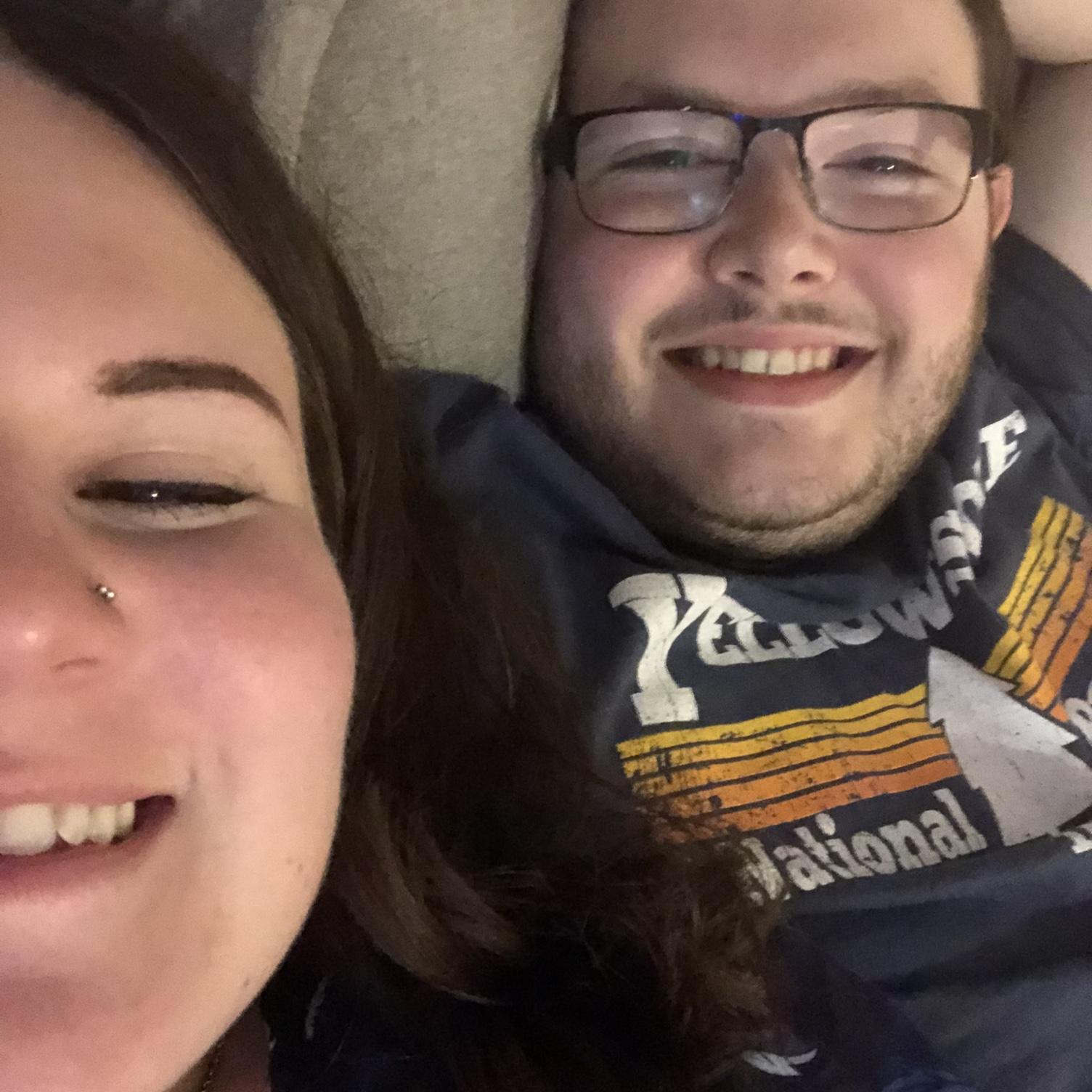 Our first photo together! It was the same day we officially started dating ❤️