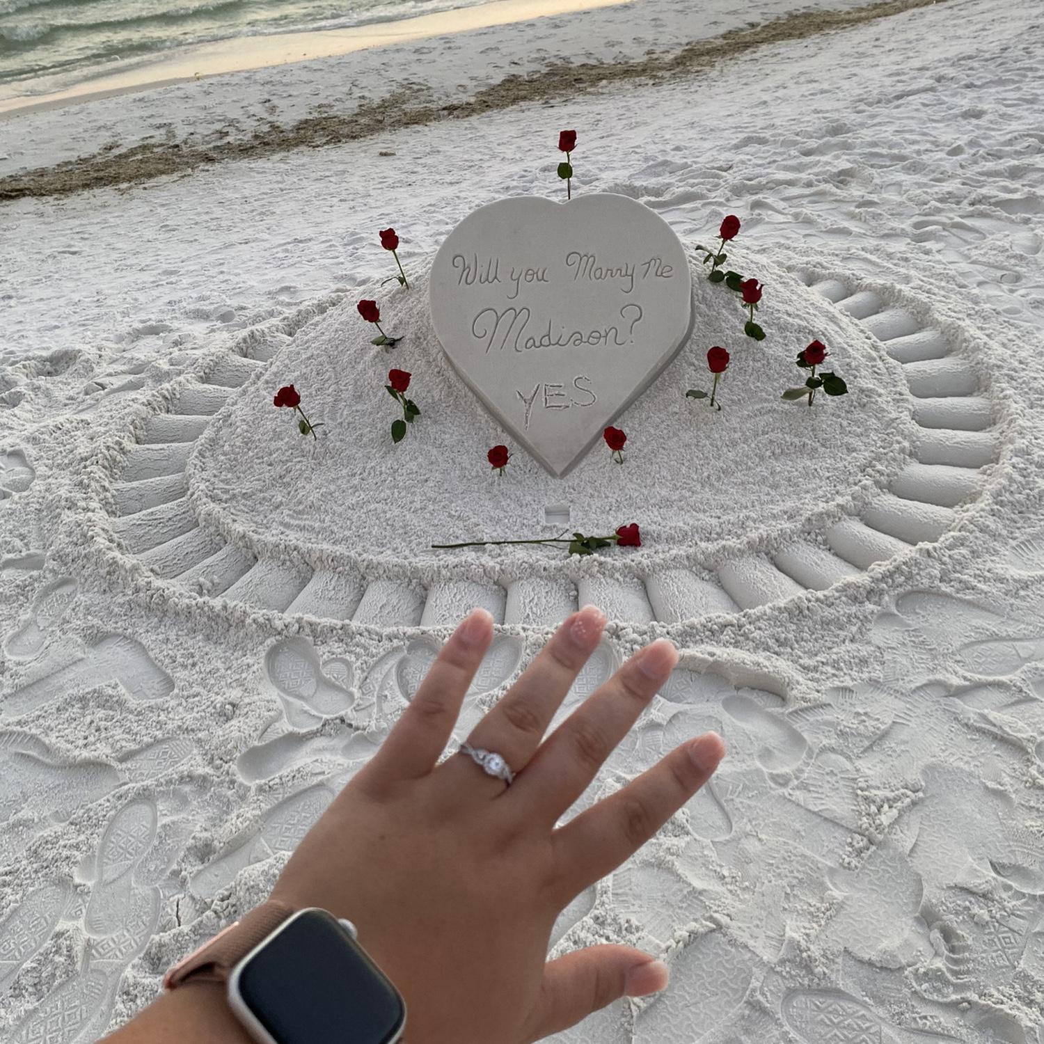 The proposal. 🩶