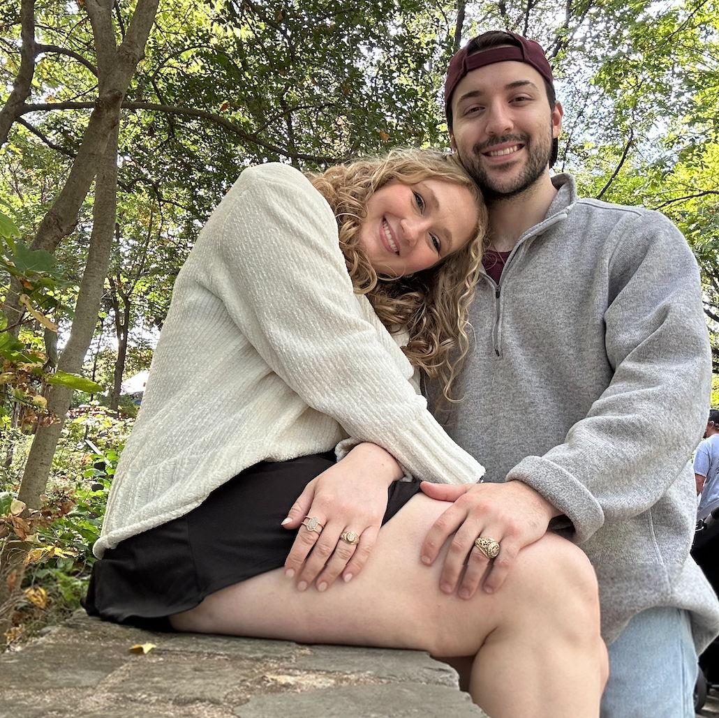 Our 6 year anniversary date! We spent it at the zoo. The zoo is where our senior skip day was held, and where Jeanine first decided to message Zach in high school.