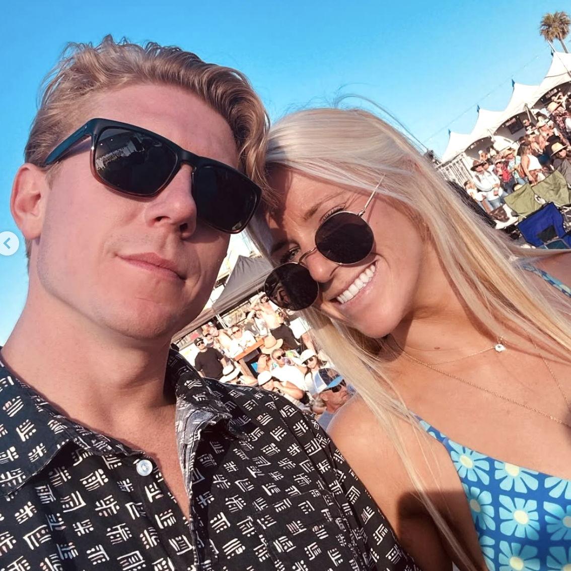 We did long distance for about a year before Alex moved out to San Diego!