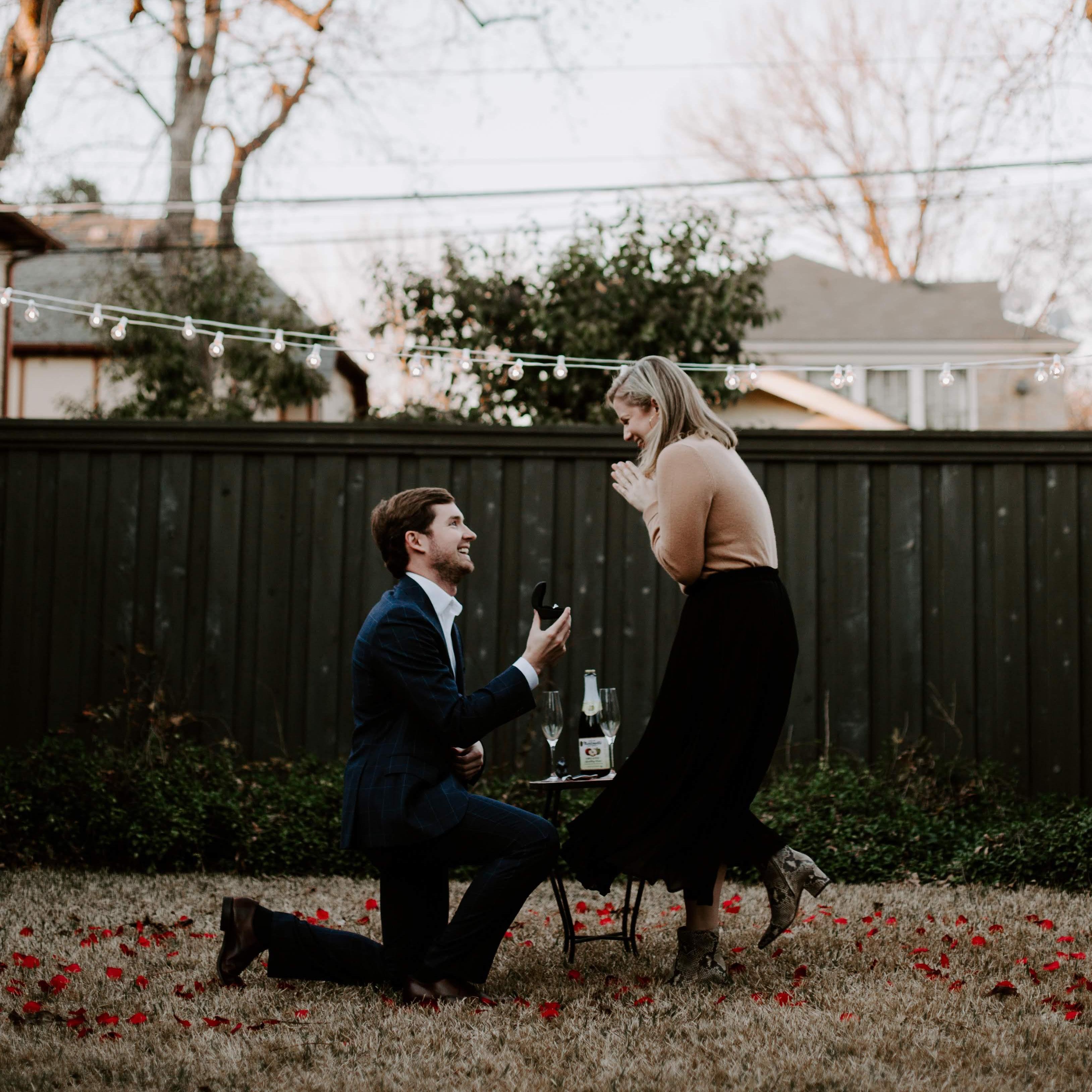 We're engaged!