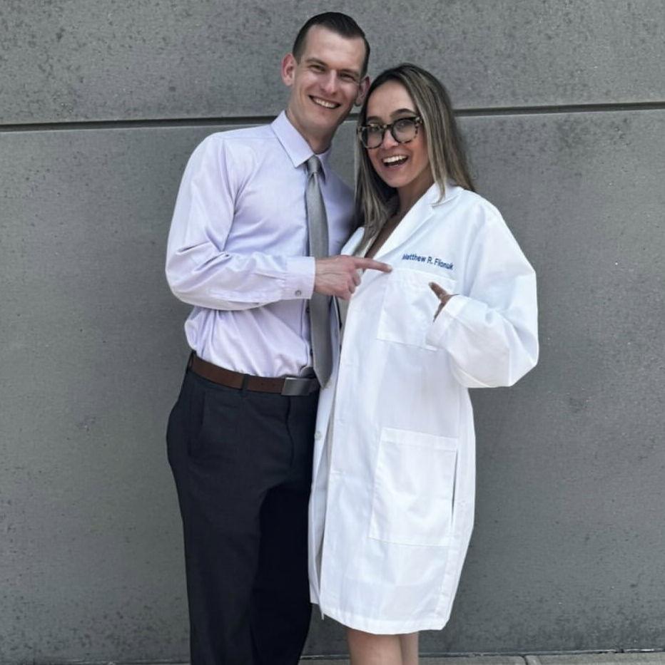 Matts white coat ceremony! (June 8 2025)